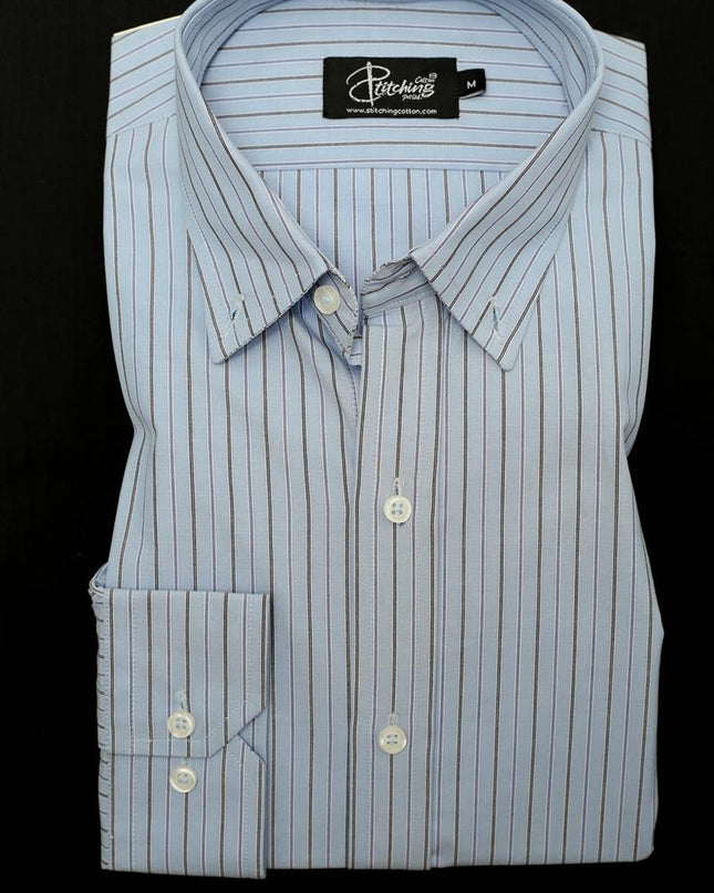 Men Casual Shirt Stripe