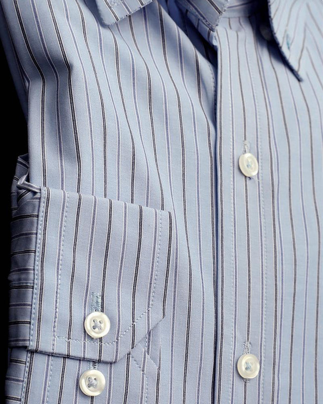 Men Casual Shirt Stripe