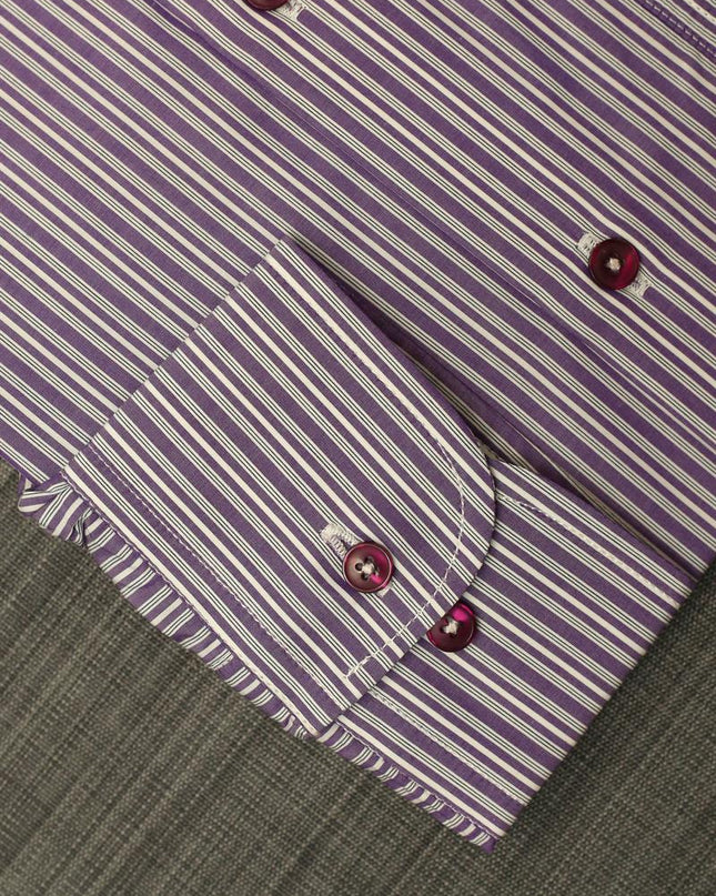Men Formal Shirt Stripe