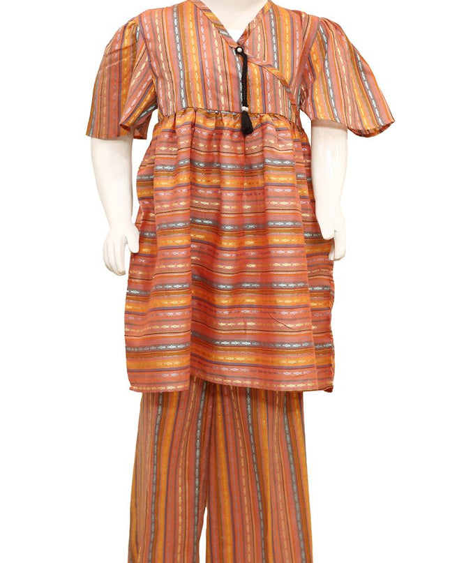 Girls Cotton 2 Pcs Suit