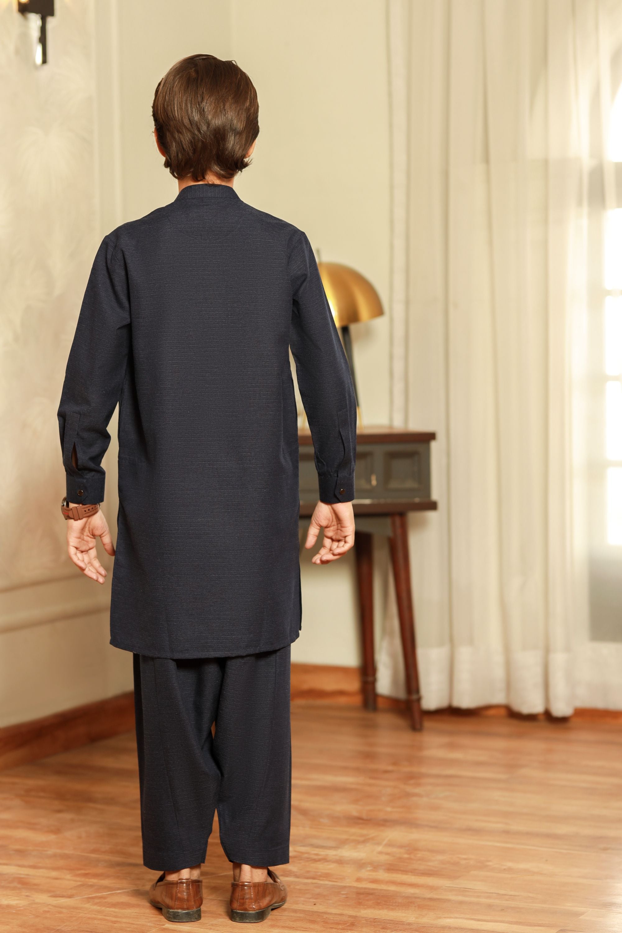 Rain Bow- Boy Navy Kameez Shalwar