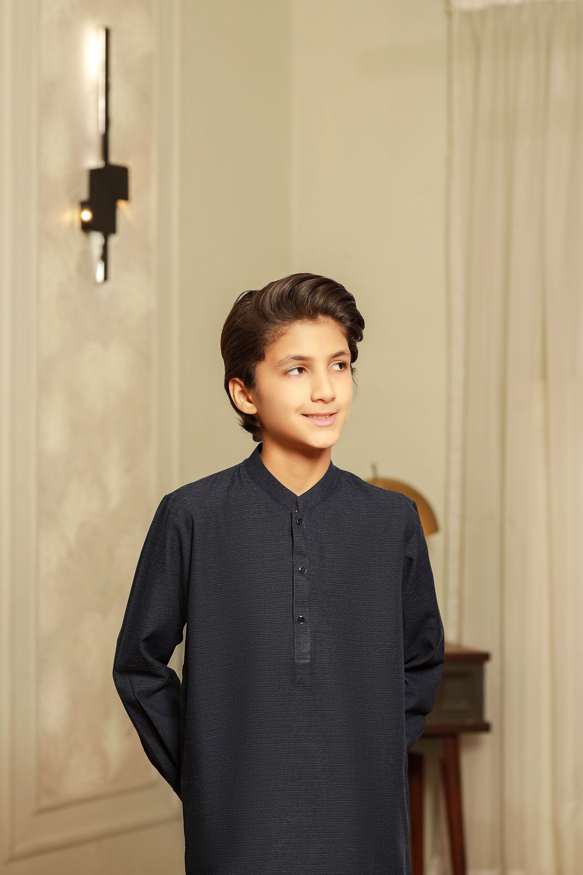 Rain Bow- Boy Navy Kameez Shalwar