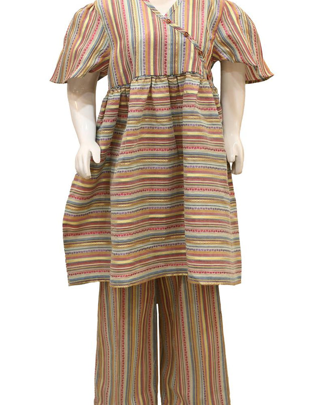 Girls Cotton 2 Pcs Suit