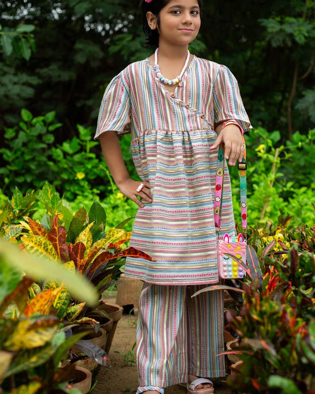 Girls Cotton 2 Pcs Suit