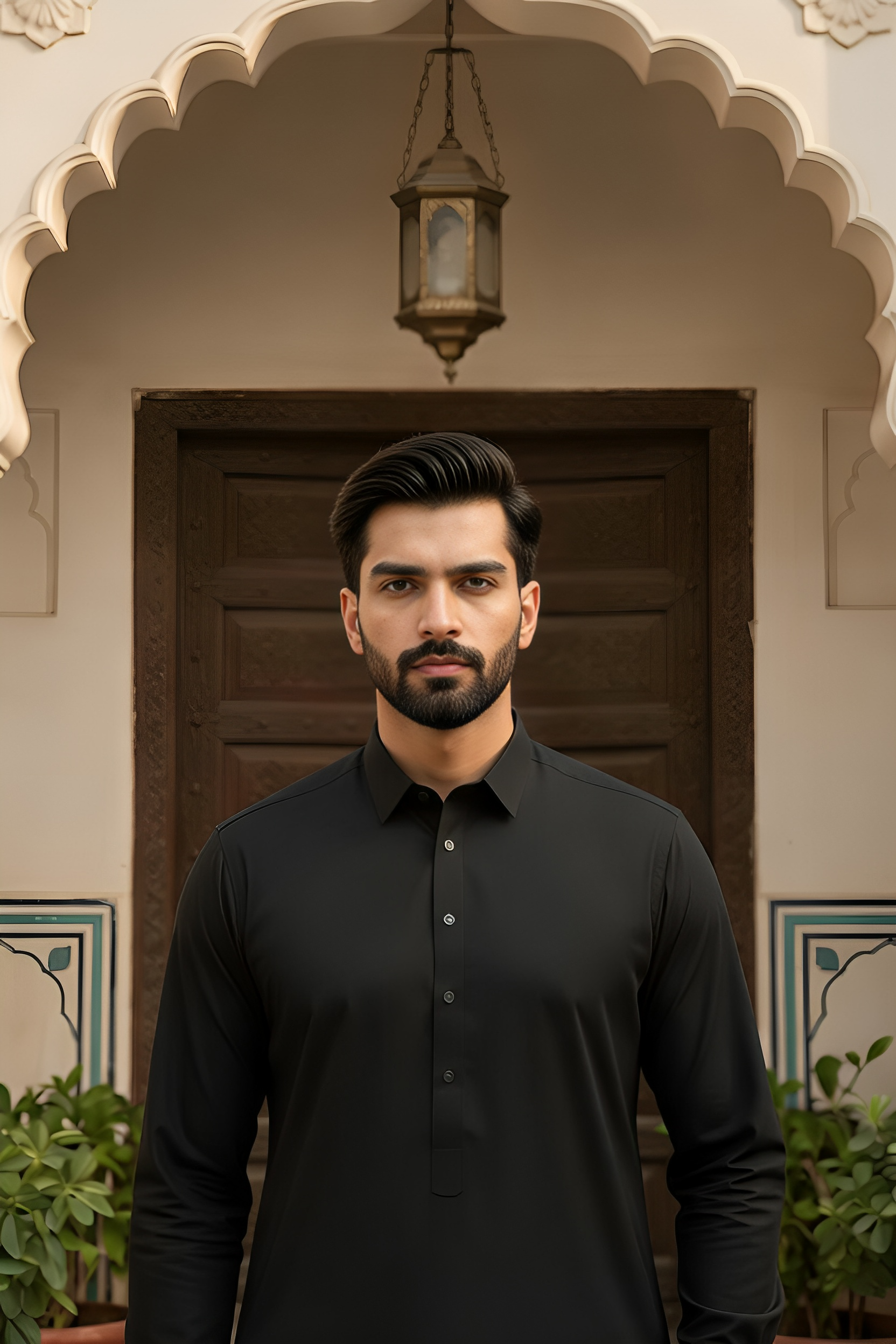 Dream Style- Black Kameez Shalwar